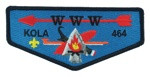 WWW Kola 464 flap Longs Peak Council #62 merged with Greater Wyoming Council