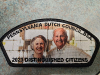 PDC 2023 DISTIGUISHED CITIZEN CSP Pennsylvania Dutch Council #524