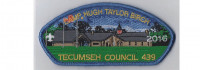 Camp Birch CSP 2016 (blue rayon) Tecumseh Council #439