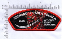 NATIONAL SCOUT JAMBOREE 2023 RED Shenandoah Area Council #598(not active, merged with Mason Dixon)