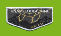 Unami Lodge NOAC 2024 Gray Flap Cradle of Liberty Council #525