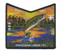 Takachsin Lodge 173 NOAC 2024 "Hooked Fish" (Bottom) Sagamore Council #162
