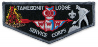 P24516 Tamegonit Lodge Service Corp Flap Heart of America Council #307