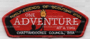 Patch Scan of CHATTAHOOCHIE FOS 2023 RED