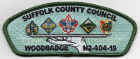 SCC 2019 WOOD BADGE CSP GREEN Suffolk County Council #404
