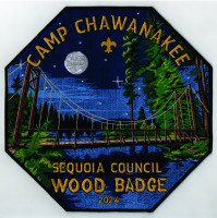 Wood Badge 2024 Center Piece (PO 101578) Sequoia Council #27