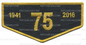 Patch Scan of ECHOCKOTEE LODGE 200 FLAP (FOAM & CONSECUTIVELY #)