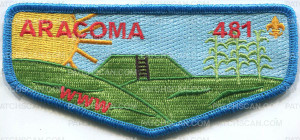 Patch Scan of Aracoma lodge flap 2020