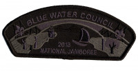 Blue Water Council- Black Ghosted- 210289 Blue Water Council #277