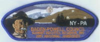 BADEN-POWELL TROOP JSP BLUE BORDER Baden-Powell Council #368