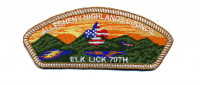 Allegheny Highlands Council Elk Lick 70th White Border Allegheny Highlands Council #382