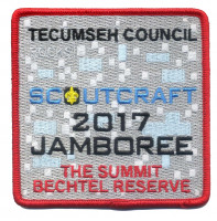 Tecumseh Council Scoutcraft 2017 Jamboree Square Gray Background Tecumseh Council #439