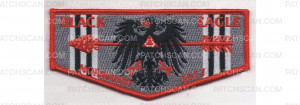 Patch Scan of Normandy Camporee Lodge Flap Red Border (PO 86762)
