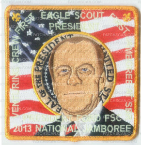 Patch Scan of PRESIDENT FORD FSC 2013 NATIONAL JAMBOREE