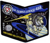 Ta Tanka Lodge - NOAC Pocket Patch San Gabriel Valley Council #40