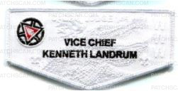 Patch Scan of Caddo Lodge OA Flap Vice Chief Kenneth Landrum