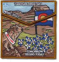 P24797_AB Gold Tahosa Lodge NOAC 2022 Trader Set Greater Colorado Council #61 formerly Denver Area Council
