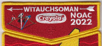 Witauchsoman Lodge #44 Crayola NOAC Set Minsi Trails Council #502