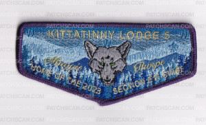 Patch Scan of HMC Kittatinny Lodge - Section Chief Flap