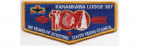 100 Years of Scouting Flap (PO 88161) South Texas Council #577