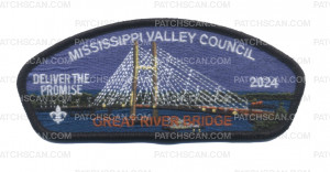 Patch Scan of 2024 FOS "Great River Bridge- MVC
