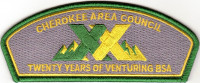 Cherokee Area Council Twenty Years of Venturing CSP Cherokee Area Council #556