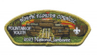 2023 NSJ- North Florida Council Fountain of Youth CSP (Gold Metallic)  North Florida Council #87