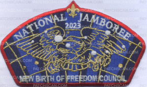 Patch Scan of 450828- National Jamboree New Birth of Freedom 