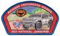 MCC 2023 JAMBO JSP HUMMER Michigan Crossroads Council #780