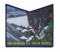 Wa-Hi-Nasa 111 2018 NOAC pocket patch #3 Middle Tennessee Council #560