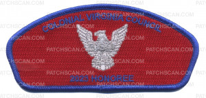 Patch Scan of Colonial Virginia Council 2023 Honoree CSP