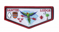 Santee Lodge 116 WWW Flap White Background Pee Dee Area Council #552 - merged with Indian Waters Council #553