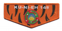 KU-NI-EH 145 (Orange) Tiger Striped Dan Beard Council #438