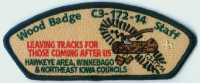 2014 WOODBADGE LEAVING TRACKS CSP Hawkeye Area Council #172