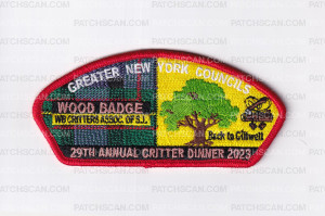 Patch Scan of 29th Annual Critter Dinner CSP
