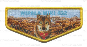Patch Scan of Wipala Wiki 432 Kichkinet the Wolf flap