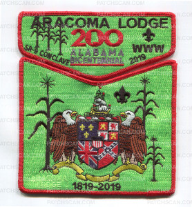 Patch Scan of CWC aracoma section pocket 2019
