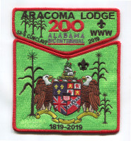 CWC aracoma section pocket 2019 Black Warrior Council #6