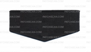 Patch Scan of AHOALAN-NACHPIKIN ( “ghosted” DARK GRAY) Flap
