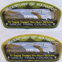 448855- A Century Of Manatoc  Great Trails Council #243