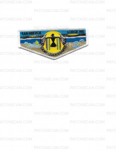 Patch Scan of TAH-HEETCH LODGE 195 CAMP CHAWANAKEE POCKET FLAP 