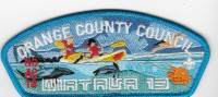 Orange County Council Wiatava 13- pocket flap Orange County Council #39
