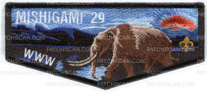 Patch Scan of Mishagami Lodge flap