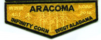Aracoma NOAC 2018 flap Black Warrior Council #6