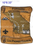 Patch Scan of Los Padres Council 2023 NSJ Map patch