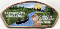 MCC President Challenge CSP Michigan Crossroads Council #780