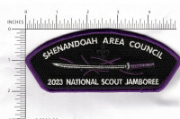 NATIONAL SCOUT JAMBOREE 2023 PURPLE Shenandoah Area Council #598(not active, merged with Mason Dixon)