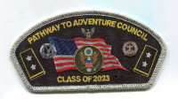 Pathway to Adventure Council Class of 2023 CSP silver met bdr Pathway to Adventure Council #