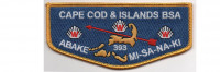 Lodge Flap (PO 88611) Cape Cod and the Islands Council #224