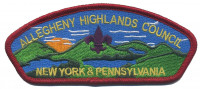 AHC - Council Strip Allegheny Highlands Council #382